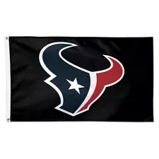 Houston Texans Football fans 3x5 ft Black Flag - Ideal NFL Gift Banner