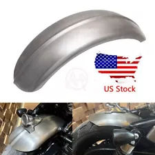 Motorcycle 7.5" Custom Rear Silver Horse Fender For Harley Honda STEED Universal