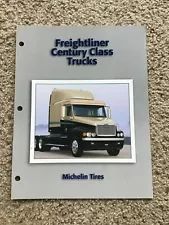 1998 Freightliner Century Class trucks with Michelin Tires sales sheet.