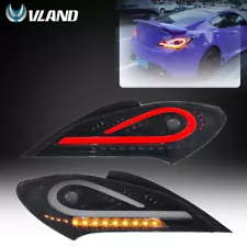 Classic Tail Lights For 2010-2016 Hyundai Genesis Coupe 2Dr LED Sequential Lamps