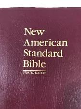 New American Standard Bible Updated Text Edition 1997 Faux Leather Concordance