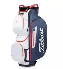 [NEW] Titleist TB22CT7-416 Cart 15 StaDry Bag (Navy/White/Red)