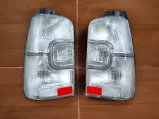 TOYOTA COROLLA AE101 AE100 WAGON TAIL LIGHTS CLEAR/WHITE PAIR(RH+LH) 1992-96