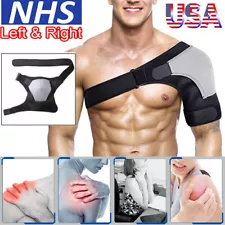 Unisex Shoulder Stability Brace Cuff Support Injury Dislocate Compression Wrap