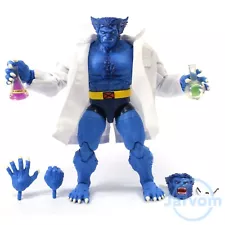 Marvel Legends 6" Inch Vintage Retro Classic X-Men Lab Blue Beast Loose Complete