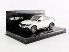 Mercedes GLE 63 S 4X4 AMG BRABUS 850 COUPE 2016 WHITE MINICHAMPS 437034310 1/43