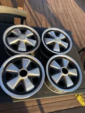 (4) Porsche 911 912 914-6 FUCHS RIMS 68 & 69 70 Date Codes 5 1/2j X 14” Wheels