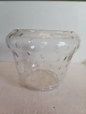 RARE 1904 Fenton Glass Strawberry Glass Top For Turtle Terrarium