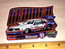 BOB GLIDDEN 1983 FORD THUNDERBIRD NHRA Drag Racing Pro Stock Decal Sticker