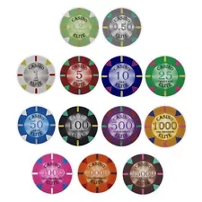 clay poker chips for sale