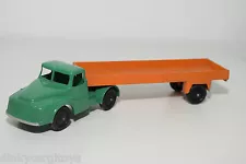 LONE STAR AUSTIN LORRY TRUCK WITH TRAILER ORANGE GREEN NEAR MINT CONDITION RARE