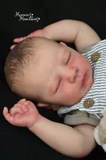 ~*~*Vinyl reborn baby Realborn *Dominic* Asleep~*~