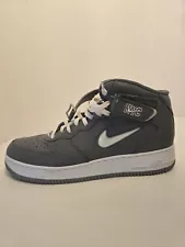 Nike Air Force 1 Mid QS Jewel NYC Cool Grey 2021 White Men's Size 13