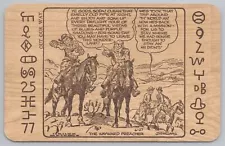 Western~Cowboys & Funny Comics~Wayward Preacher~Mountains~Series 1~Vintage PC