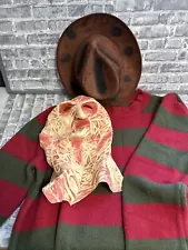 Freddy Krueger Nightmare on Elm Street Adult Halloween Costume SIZE 2XL 3B