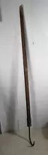 Vintage/Antique Commercial Fishing Gaff Wood Handle Long Heavy Duty