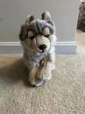 Ganz Webkinz Signature Timber Wolf WKS1008 Plush Stuffed Animal No Code EUC