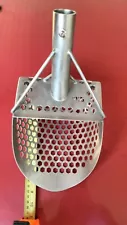 CKG SAND SCOOP METAL DETECTING SHOVEL SIFTER STAINLESS STEEL