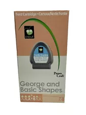 Cricut GEORGE & BASIC SHAPES & Font Cartridge Complete Set Cecelia Harris