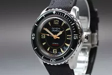 Rare [MINT] SEIKO 5 7S36-04N0 SNZH55 Fifty Five Fathom Black Dial From JAPAN