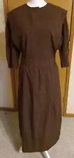 *SALE*Amish Mennonite Handmade NURSING Modest Cape/Apron Dress B42/W24-40/H44