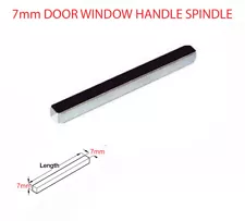 Door Handle Spindle Bar Plain or Split Length 10mm-150mm For Doors or Windows