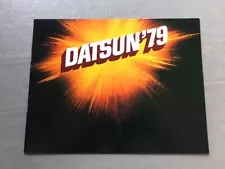 1979 Datsun 48-page Car Sales Brochure Catalog 810 F-10 200-SX 510 Truck 280-ZX