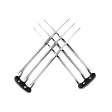 11" 2pcs Stainless Steel Wolverine Claws Wolf Paw Blade For Adult Cosplay