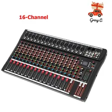 16 Channel Professional Powered Mixer Power Mixing 16 DSP USB NEW