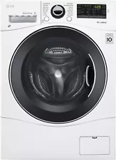 LG WM1388HW 24" White 2.3 Cu. Ft. Front-Load Washer NIB #123908 BP SALE