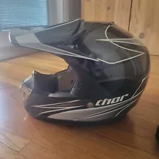 2008 Thor Force Helmet Motocross ATV Dirt Bike DOT Adult Full Face Size Small