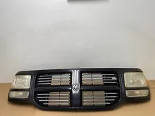 2007 to 2011 Dodge Nitro Front Upper Bumper Grill Grille W/Headlights 6887R DG1