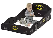 Kid Bed Batman Batmobile Car Deluxe Toddler Bed Safe Sleep for Little Boys Girls