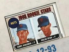 1990 Topps & 1968 Topps Rookie Nolan Ryan Rookie Ceramic Cards Hamilton Coll.