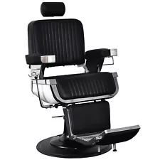 BarberPub All Purpose Heavy Duty Vintage Hydraulic Recline Spa Barber Chair 2008