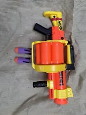 NERF Fortnite GL Blaster Rocket Grenade Launcher Gun WITH Two (2) Darts