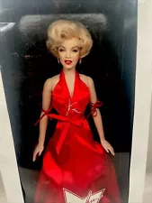 Franklin Mint Marilyn Monroe Night Before Christmas Doll - NIB Rare