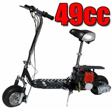 New Fast 2024 Blaze 49cc 2-Stroke On / Off Road Gas Motor Scooter, 37mph