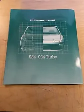 1979 PORSCHE 924 • Porsche 924 Turbo • Sales Catalog •