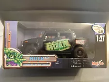 MAISTO 1:27 MARVEL THE HULK HUMMER H2 SUT CONCEPT DIECAST TRUCK 2003