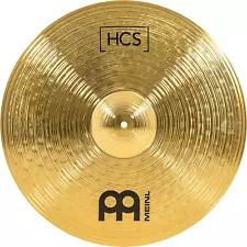 HCS 20” Crash/Ride Cymbal for Drum Set — Made in Germany — Traditional Finish Br