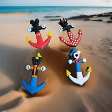 2 Disney Anchor Magnet Mickey Mouse Goofy DCL Disney Cruise Line Fridge Magnet