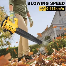 Cordless Leaf Blower for De-Walt 20V Max Battery 480 CFM Electric Blower