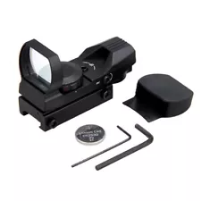 Red/Green Dot Sight Reflex Holographic Optics Scope Air Rifle 20mm Rail Mount US