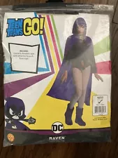 Teen Titans Raven Halloween Costume Or Comic Cosplay Dc Comics youth Medium 8-10