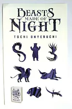 RARE TEMPORARY TATTOO BEASTS MADE OF NIGHT by Tochi Onyebuchi for Book