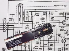 Teac X-2000R replacement for ALPS tape direction switch S301 replaces 5302102500