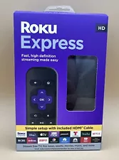 Roku Express HD Streaming Media Player - Black