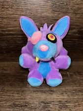 New ListingFive Nights at Freddy's Purple Foxy Plush Doll 7” Stuffed Blue Pink Patch