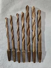 Square shank drill bits